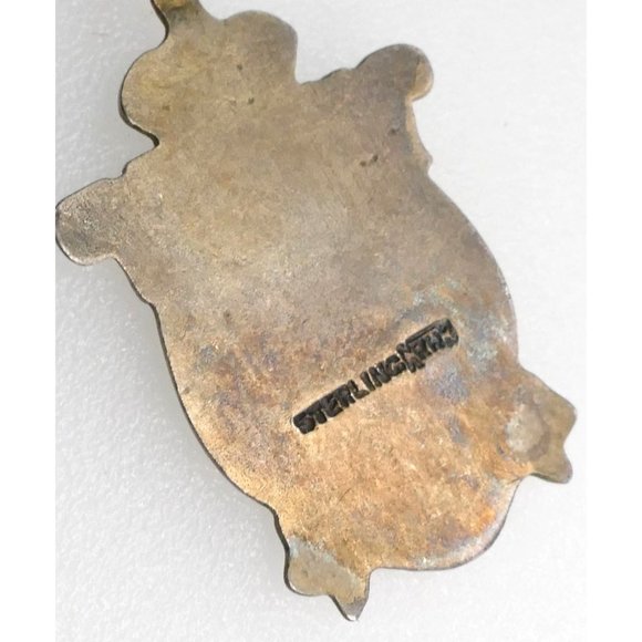 Rare Signed Richard Hemsley Watch Fob Sterling Silver & Enamel Ontario Canada - Picture 2 of 16